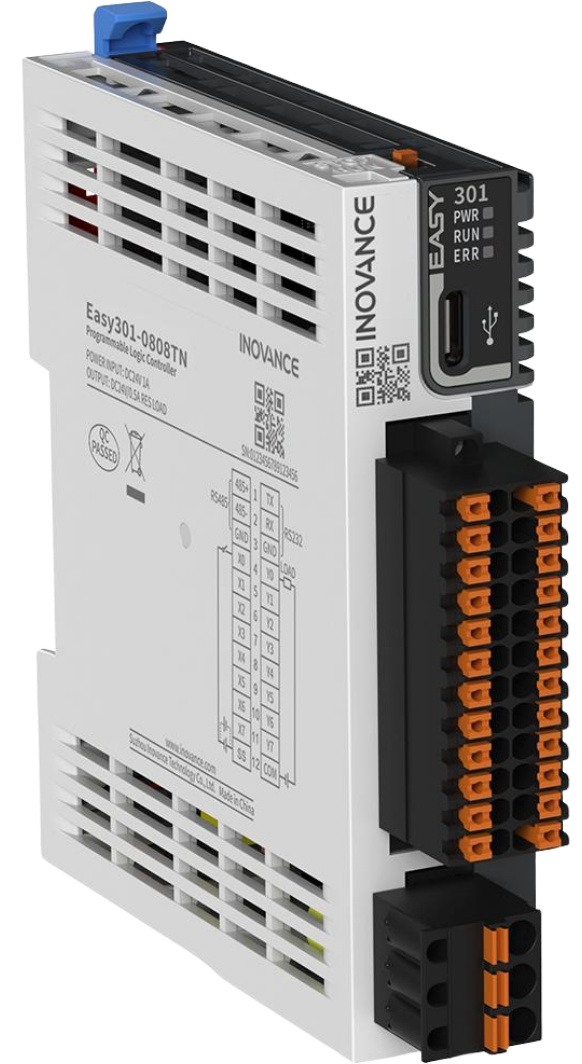 CLP INOVANCE EASY301-0808TN-INT - 8ED/8SD NPN (4E/4S 200KHZ)/RS-485/USB-C