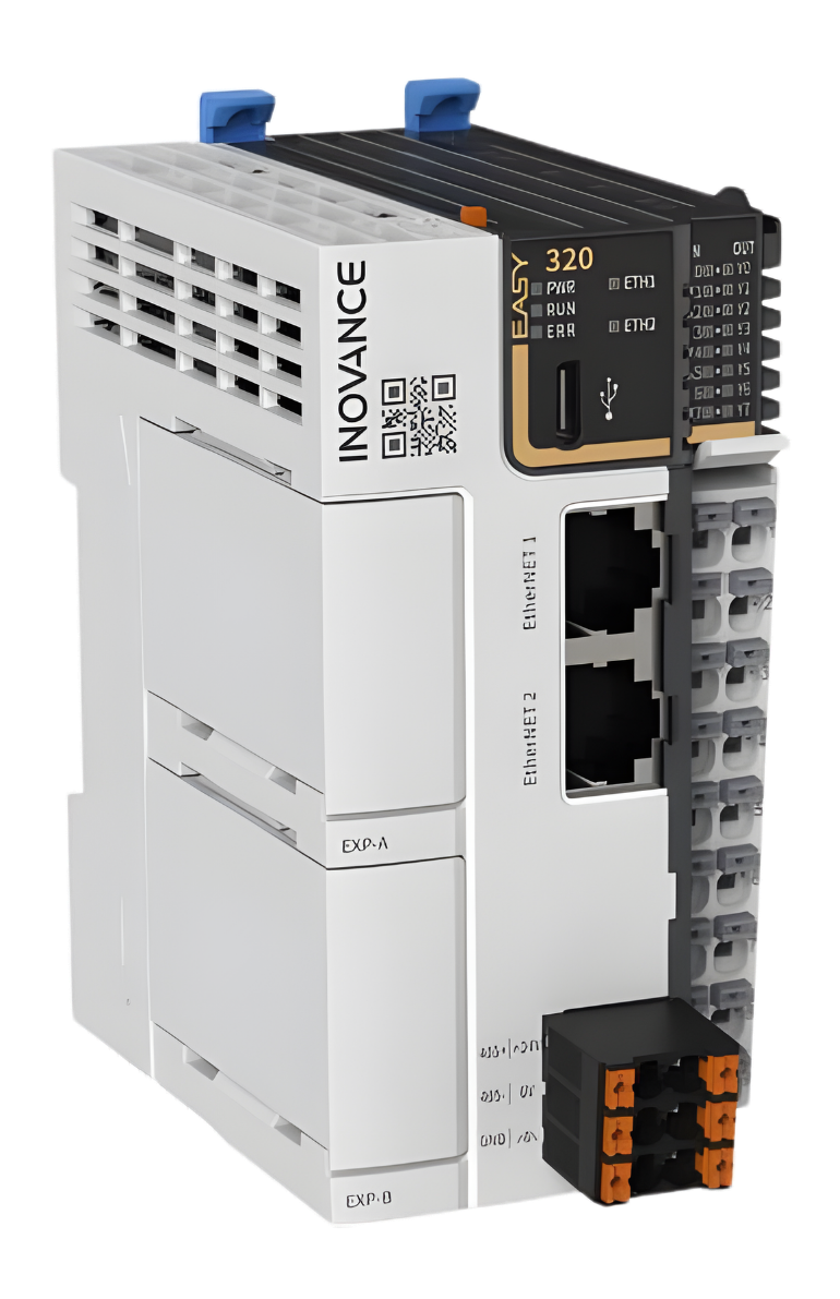 CLP INOVANCE EASY320-0808TN-INT - 8ED/8SD NPN (4E/4S 200KHZ)/RS-485/USB-C/ETHERNET