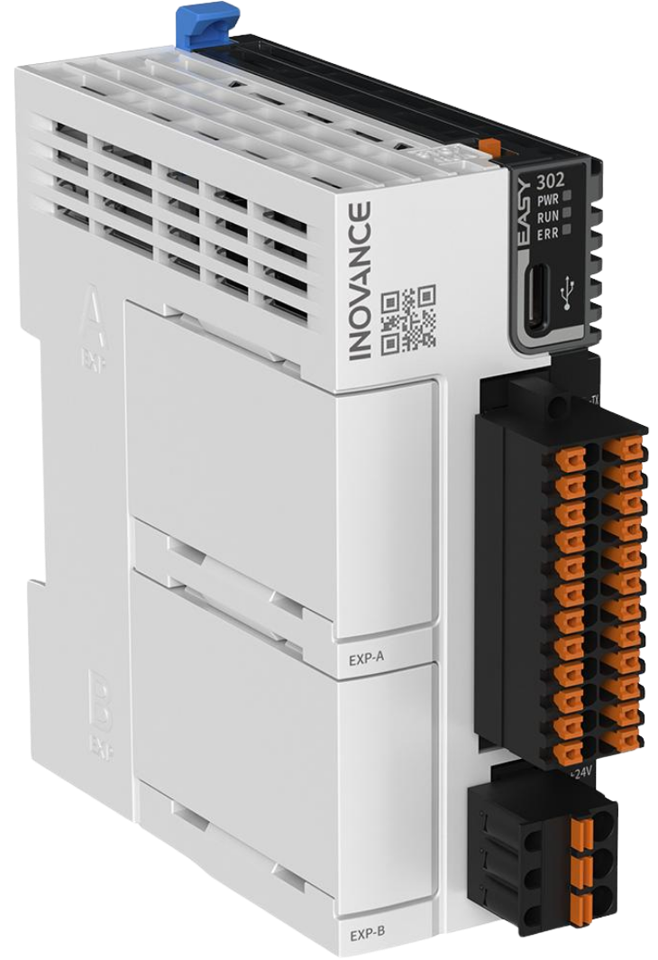 CLP INOVANCE EASY302-0808TN-INT - 8ED/8SD NPN (4E/4S 200KHZ)/RS-485/USB-C
